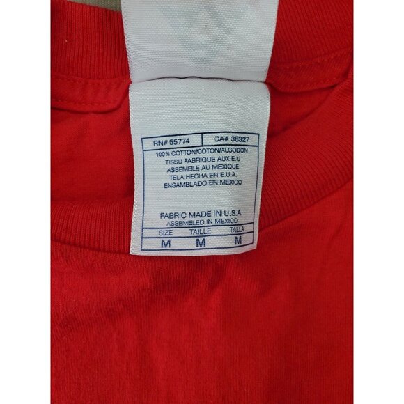 Alstyle Apparel & Activewear USMC Bravest Of The Brave Semper Fi Med Red T Shirt - Picture 9 of 10